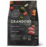 Grandorf Fresh v&auml;ikest t&otilde;ugu t&auml;iskasvanud koertele pardilihaga, 1 kg