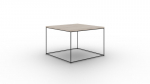 Kohvilaud ADRK Furniture Roni, pruun/must