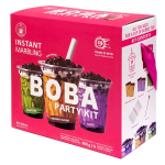Valmis marmorist mulliga tee&otilde;htukomplekt 6 inimesele, Boba Party Kit, O's Bubble, 6x60g
