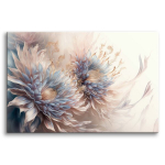 Seinamaal pastell roosa lilled 80x120cm