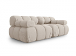 Modulinė sofa Micadoni Bellis, 188x94x64 cm, valge