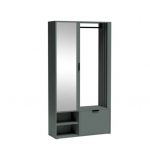 Riidekapp Halmar Milo Uni, roheline