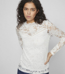 Vila naiste pluus 14041864*02, valge/cl