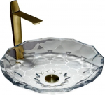 Klaasist valamu Mexen Inga, Transparent