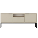 TV alus Austin, 135x33x56,4 cm, pruun/must