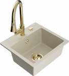 Graniidist k&ouml;&ouml;givalamu Mexen Milo segisti ja sifooniga, beež/kuldne