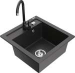 Graniidist k&ouml;&ouml;givalamu Mexen Vito segisti ja sifooniga, must graniit/must