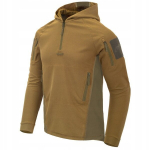 Meeste k&auml;nguru kapuuts Helikon-Tex Range Hoodie TopCool, Coyote/Adaptive Green