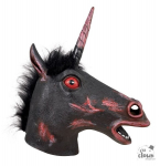 Halloweeni mask t&auml;iskasvanutele "Bloody Unicorn"