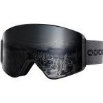 Eemaldatava objektiiviga suusaprillid Odoland, must