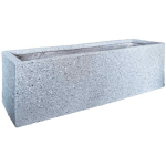 Lillepott klaaskiust 65x18x20cm, helehall