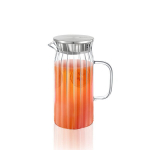 Kaanega klaasist kruus 1000 ml jookide jaoks