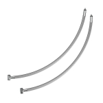 &Uuml;hendusvoolikud k&ouml;&ouml;gisegisti kraanile Granitan 3/8 40cm