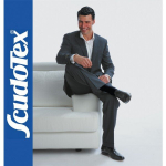 L&uuml;hikesed sokid meestele Scudotex, must, 280 den