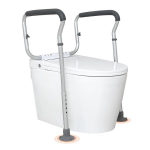 WC seisov k&auml;epide Vevor, 45-55 cm / 67-77 cm, 136 kg
