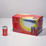 TIROSS ENERGY ZINC CARBON elemendid R14, C, 12 tk (2tk x 6bl)