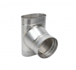 Elliptiline tee laial k&uuml;ljel. AxB/D=225x110/160 mm.