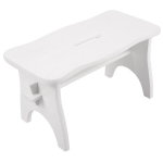 V&auml;ike puidust astmelaua laste k&ouml;&ouml;k valge 38 x 19 x 21 cm Creative Deco