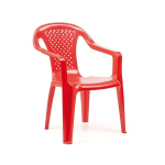 Laste aiatool ProGarden Camelia, punane, plastist, virnastatav