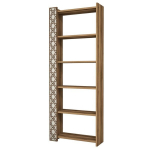 Eraldiseisev riiul Kalune Design City, pruun/kreemikas