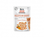 Brit Care Fillets in Gravy Choice Chicken m&auml;rgtoit kassidele 85g