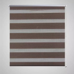 Ribakardin, ruloo Zebra, 100 x 175 cm, kohviv&auml;rvi