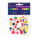 Kleebitavad Silmad,V&auml;rvilised 75 Tk Dp Craft