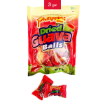 Kuivatatud Guajaavipallid, Dried Guava Balls, Philippine Brand, 3x100g