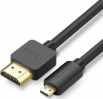 Ugreen HD127 Micro HDMI -kaabel HDMI, 4K, 3D, 2 m, must