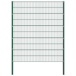 vidaXL aiapaneel postidega 1,7 m, roheline