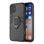 Telefoni&uuml;mbris Ring Armor, iPhone 12 Mini, must