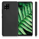 Telefoni&uuml;mbris Silicone Soft Flexible, Samsung Galaxy A42 5G, must