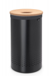 Brabantia pesukorv korgist kaas 60L matt must