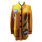 Kardigan ZOJA/391.17/Kollane