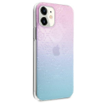 Apple iPhone 12 Mini &uuml;mbris Guess 3D Raised Gradient Blue