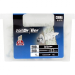 Kipsplaadi t&uuml;&uuml;bel WALLDRILLER+kruvi 3,5x25mm (200/tk pakk) + otsik, nailon 23kg