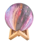 Moon 3D &ouml;&ouml;lamp. Kuuvalguse lamp 20 režiimi 9510