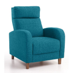 Tugitool Paris, jalad - p&auml;hkel, Tugitool Paris, sinine Inari 87, musta v&auml;rvi jalad