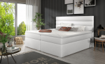 Voodi NORE Softy 140x200 cm, valge
