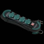 Pikendusjuhe Electraline 62085, 4 pistikupesa, 4 m