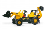 Kahe kopaga lastetraktor Rolly Toys rollyJunior JCB