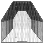 Lauko narvas vi&scaron;čiukams, 2x8x2 m, pilkas