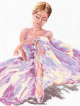 Tikkimiskomplekt Magic Needle "Ballerina" 65-01