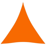 vidaXL p&auml;ikesepuri, oxford-kangast, kolmnurkne, 4 x 4 x 4 m, oranž, Oranž