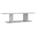 vidaXL seina telerikapp, betoonhall, 103 x 30 x 26,5 cm, Pilka