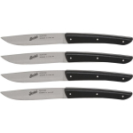 Berkel s&ouml;&ouml;giriistade komplekt Steak Knife Set, 4tk, must