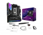 Emaplaat - ASRock - Phantom Gaming B860M Lightning WiFi - Micro ATX - Intel LGA 1851 - 64 Go RAM