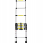 Teleskoopredel StandHeiz max. 150 kg 320 cm 3,2 m pikkune alumiiniumist vastupidav kerge ehitust&ouml;&ouml;deks