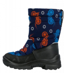 Kuoma laste saapad Putkivarsi 1203PO*0178, sinine/oranž
