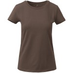 Naistele m&otilde;eldud l&uuml;hikeste varrukatega puuvillane T-s&auml;rk, Helikon-Tex, Slim Organic, pruun